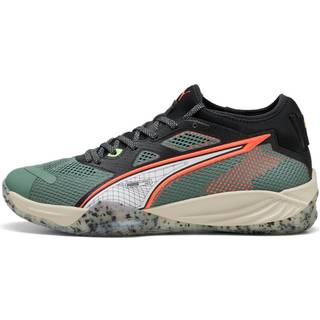 PUMA Eliminate NITROâ¢ SQD 4 Handball Shoes Unisex, Shoes, Eucalyptus/Black/Glowing Red, 44