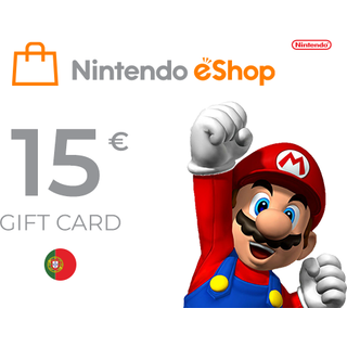 Nintendo eShop Card 15 EUR Key - PORTUGAL