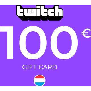 Twitch Gift Card 100 EUR Key - LUXEMBOURG