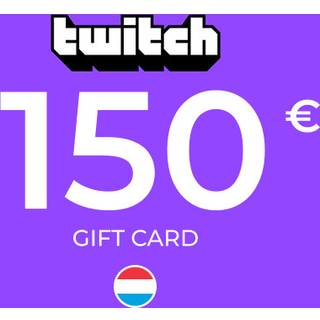 Twitch Gift Card 150 EUR Key - LUXEMBOURG