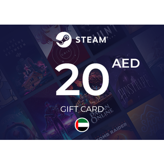 Steam Wallet Gift Card 20 AED Key - UNITED ARAB EMIRATES