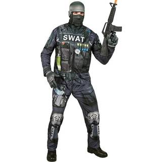 S.W.A.T. Sofortkostüm mit Maske M