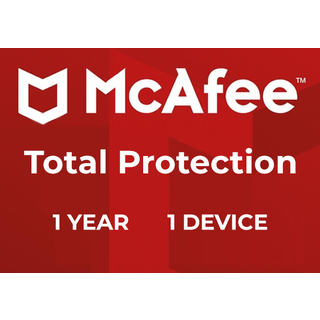 McAfee Total Protection 1 Year 3 Device Key - EU