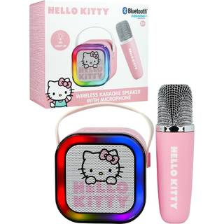 Hello Kitty trådløs karaokehøjttaler med mikrofon – syng og leg med stil