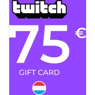 Twitch Gift Card 75 EUR Key - LUXEMBOURG