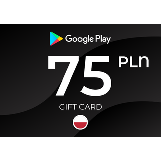 Google Play Gift Card 75 PLN Key - POLAND
