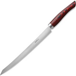 Nesmuk Soul Slicer 26 cm - Niobstahl - Griff Walnuss Maserholz - Braun,Silber