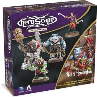 Heroscape Army Expansion Embers of War: Crimson Widow & Dreadnoughts of Caraway Cavern *English Version*