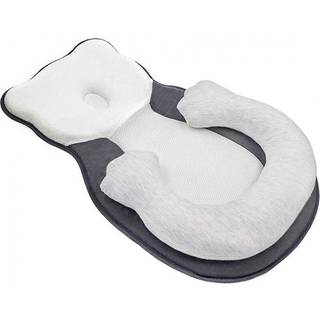 Baby Pillow Baby Newborn Anti Rollover Mattress Pillow 0 12 Months Baby Sleep Positioning (Grey)