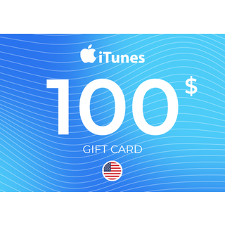 Apple iTunes Gift Card 100 USD Key - UNITED STATES