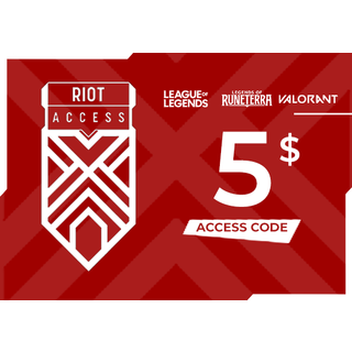 Riot Access Code 5 USD Key - LATIN AMERICA