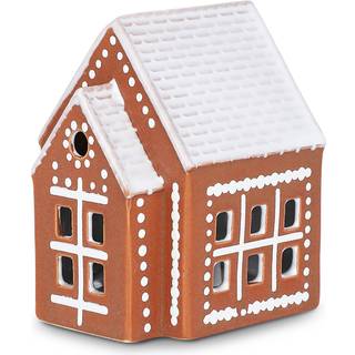Kähler Gingerbread kirke brun H8,5 cm