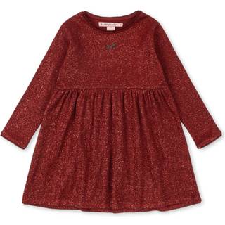 Konges Sløjd Roli Kjole Red Dahlia  Red Dahlia 5-6 Y    5-6 år  kvinde