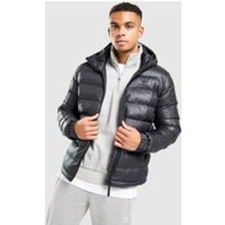 adidas Originals Shiny Baffle Jacket, Sort - XXL