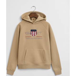 GANT Teenagere Archive Shield hættetrøje (146/152) Brun Beige