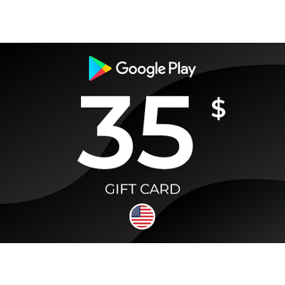 Google Play Gift Card 35 USD Key - UNITED STATES