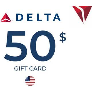 Delta Airlines Gift Card 50 USD Key - UNITED STATES
