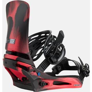 Burton Cartel X 2026 Snowboardbindinger - L - black/red