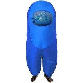 Blandt os Blue Imposter Sus Crewmate oppustelig voksen kostume | Standard