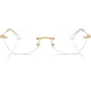 Swarovski Kvinde SK1031 4004 Optiske stel Metal Guld Transparent Geometrisk Normal