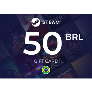 Steam Wallet Gift Card 50 BRL Key - BRAZIL