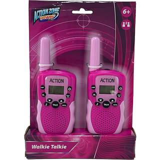 Action Zone walkie talkie - pink (På lager i butik)