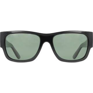 Montana Briller MP195 Polarized MP195A 57 Solbriller Mænd Black - Shiny Black - 57mm