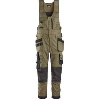 Snickers helbukser 6012 khakigrøn/sort, 150 60123104150