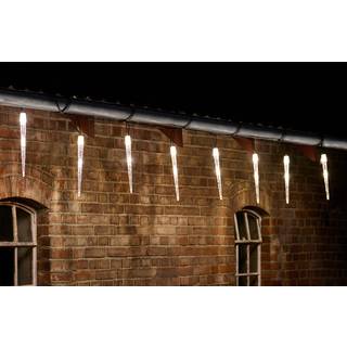 PRO istap lyskæde 32 cm 20 LED varm hvid 4,5 meter