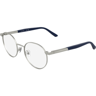 Calvin Klein Unisex CK25112 045 Optiske stel Metal Sølv Rund Normal