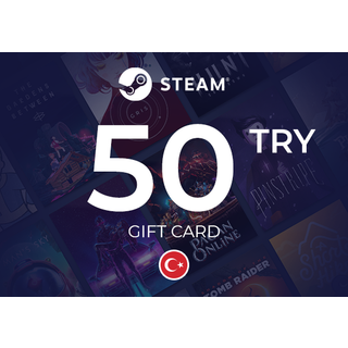 Steam Wallet Gift Card 50 TRY Key - TURKEY