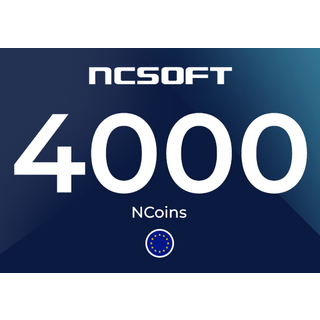 NCSoft 4000 NCoins Key - EU