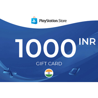 PlayStation Gift Card 1000 INR - INDIA