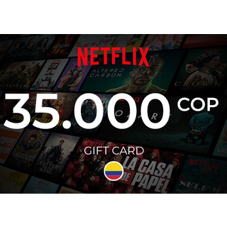 Netflix Gift Card 35000 COP Key - COLOMBIA