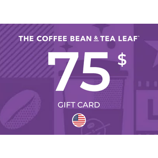 The Coffee Bean and Tea Leaf Gift Card 75 USD Key - UNITED STATES