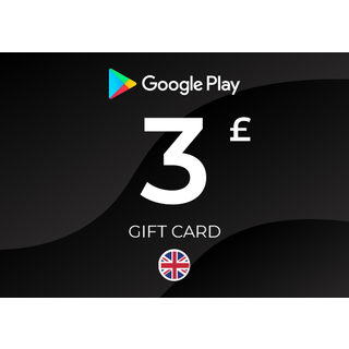 Google Play Gift Card 3 GBP Key - UNITED KINGDOM