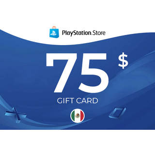 PlayStation Gift Card 75 USD - MEXICO