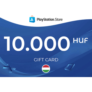 PlayStation Gift Card 10000 HUF - HUNGARY