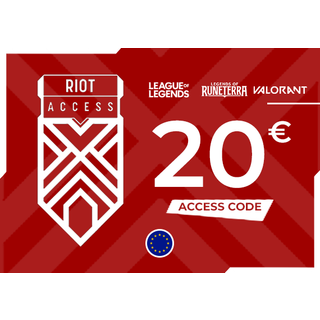 Riot Access Code 20 EUR Key - EU