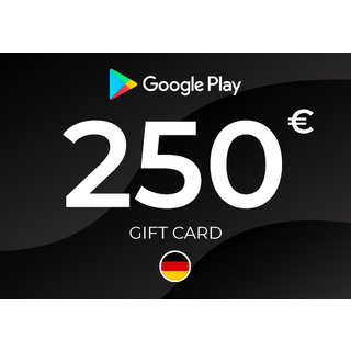 Google Play Gift Card 250 EUR Key - GERMANY