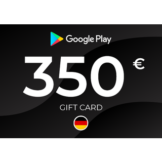 Google Play Gift Card 350 EUR Key - GERMANY