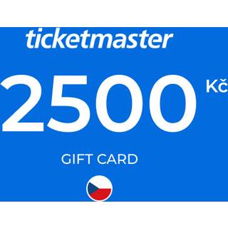 Ticketmaster Gift Card 2500 CZK Key - CZECH REPUBLIC
