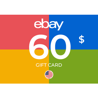 eBay Gift Card 60 USD (US) Key - UNITED STATES