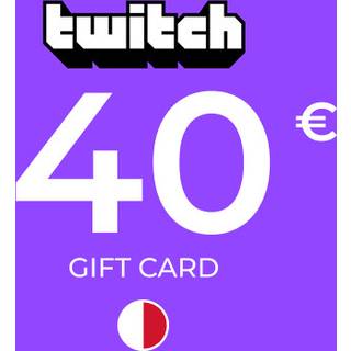 Twitch Gift Card 40 EUR Key - MALTA