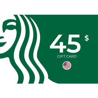 Starbucks Gift Card 45 USD Key - UNITED STATES