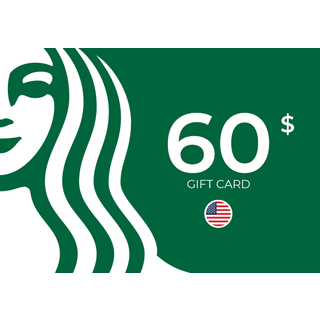 Starbucks Gift Card 60 USD Key - UNITED STATES