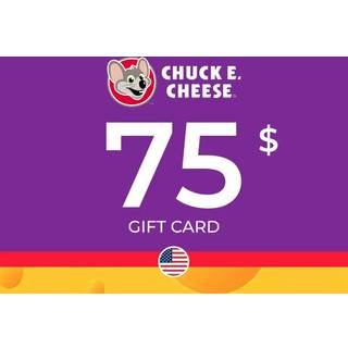 Chuck E.Cheese's Gift Card 75 USD Key - UNITED STATES
