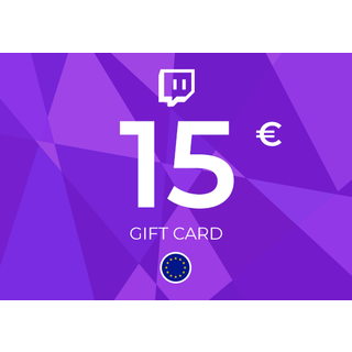 Twitch Gift Card 15 EUR Key - EU