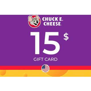 Chuck E.Cheese's Gift Card 15 USD Key - UNITED STATES