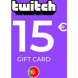 Twitch Gift Card 15 EUR Key - PORTUGAL